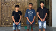 金边初级法院下令暂时监禁3名电诈主谋！