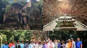 多语种导游考察三波坡雷古寺 推广柬埔寨鲜为人知的文化遗址 ...