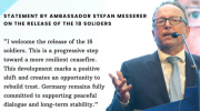 德国大使：释放18名柬埔寨士兵是巩固停火的重要一步