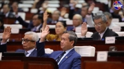 今日柬埔寨国会审议全票通过《国籍法》修正案！