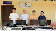 暹粒警方捣毁电诈窝点 抓获3名中国人及1名越南人