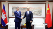 陈晓东署长会见柬埔寨副首相孙占托