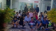 21名泰国人因非法偷渡被柬埔寨警方逮捕！