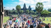 2025年吴哥古迹接待外籍游客逾95万人次