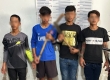 持刀砍伤他人，金边4名不良青年被捕！