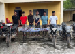涉嫌非法持械和吸毒，6名嫌疑人被捕！