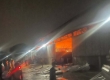 金边水净华区夜间一仓库突发火灾