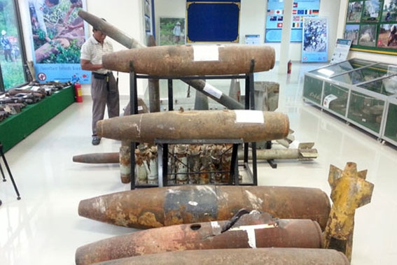 约有580万枚集束弹残留柬各地  美供“作战地图”帮助清理雷区