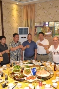 杭州丽水商会代表团到访柬青田同乡会