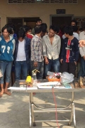 金边警局通报42名涉毒者