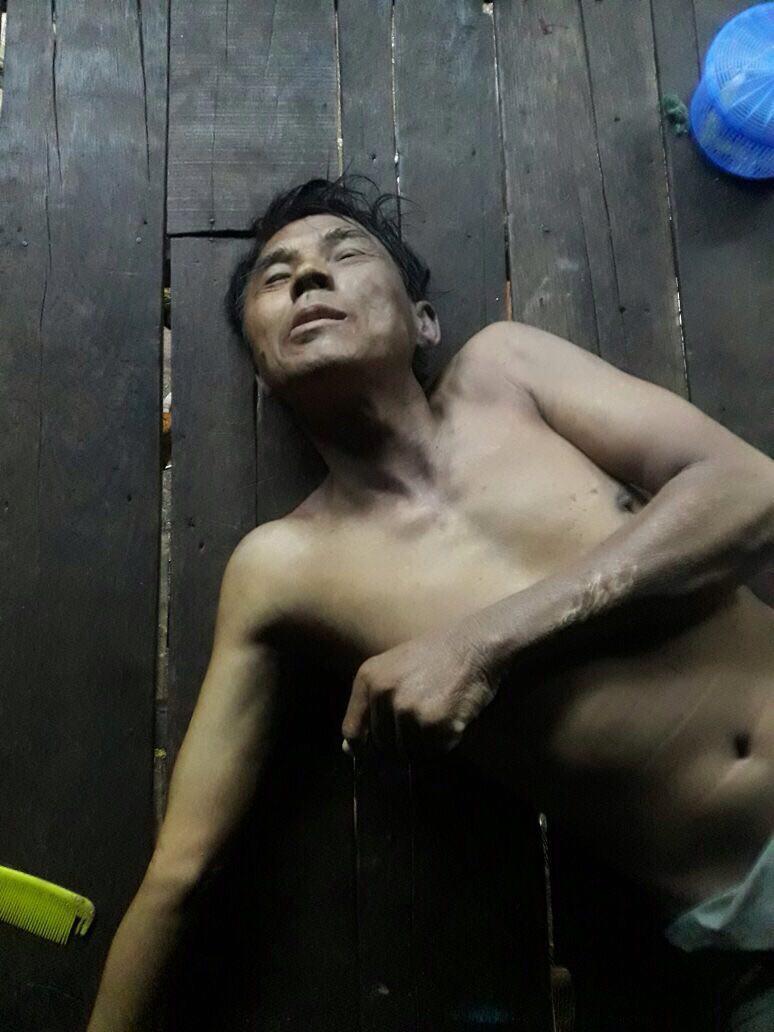 启动抽水机，老翁被电死。