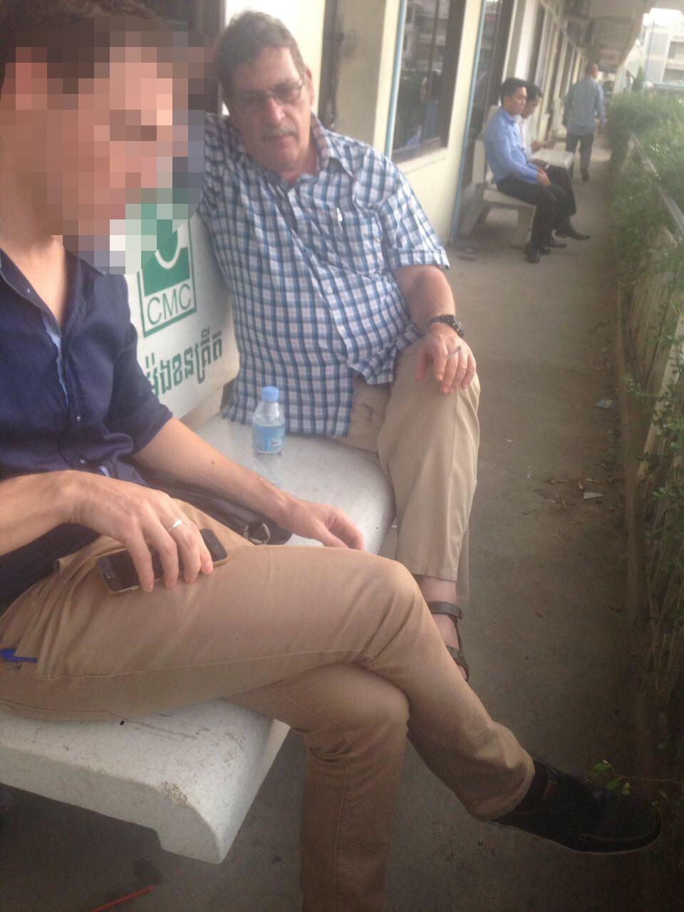 被银行起诉诈骗的以色列男子。 （柬埔寨星洲日报）