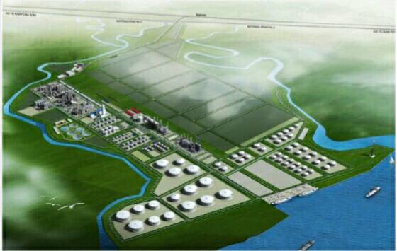 炼油厂一期项目将于2019完工。