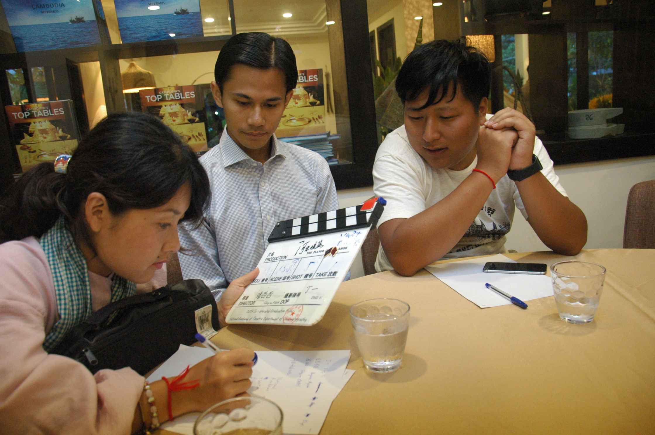 來自中國戲曲學院大學生將在柬拍攝畢業作品。