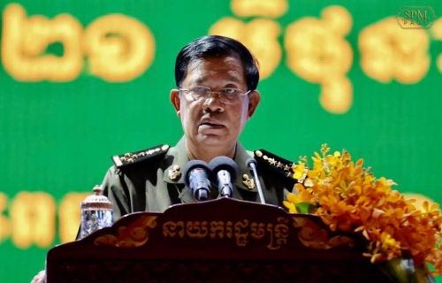 洪森警告选举不能有暴动，否则出兵制伏。