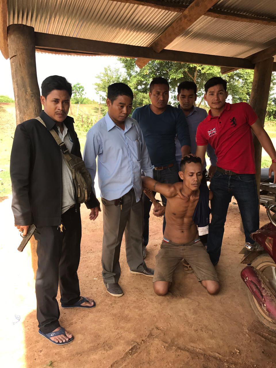 菩森芷区警方在实居省逮捕到一名男子。