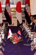 日本厚礼迎接洪森到访 日媒：扩大日本在东盟影响力