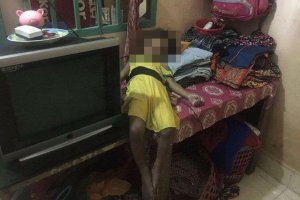 3岁女童惨遭父亲勒死。