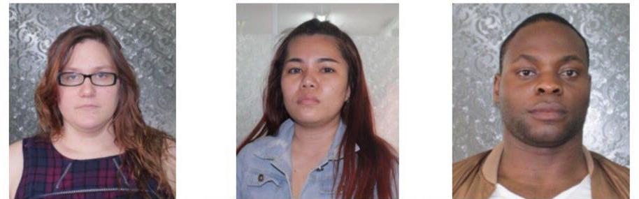 三名外国籍嫌犯先后被警方逮捕。