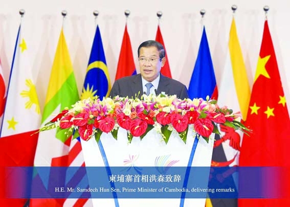 中国-东盟博览会出席最多的东盟领导人——洪森