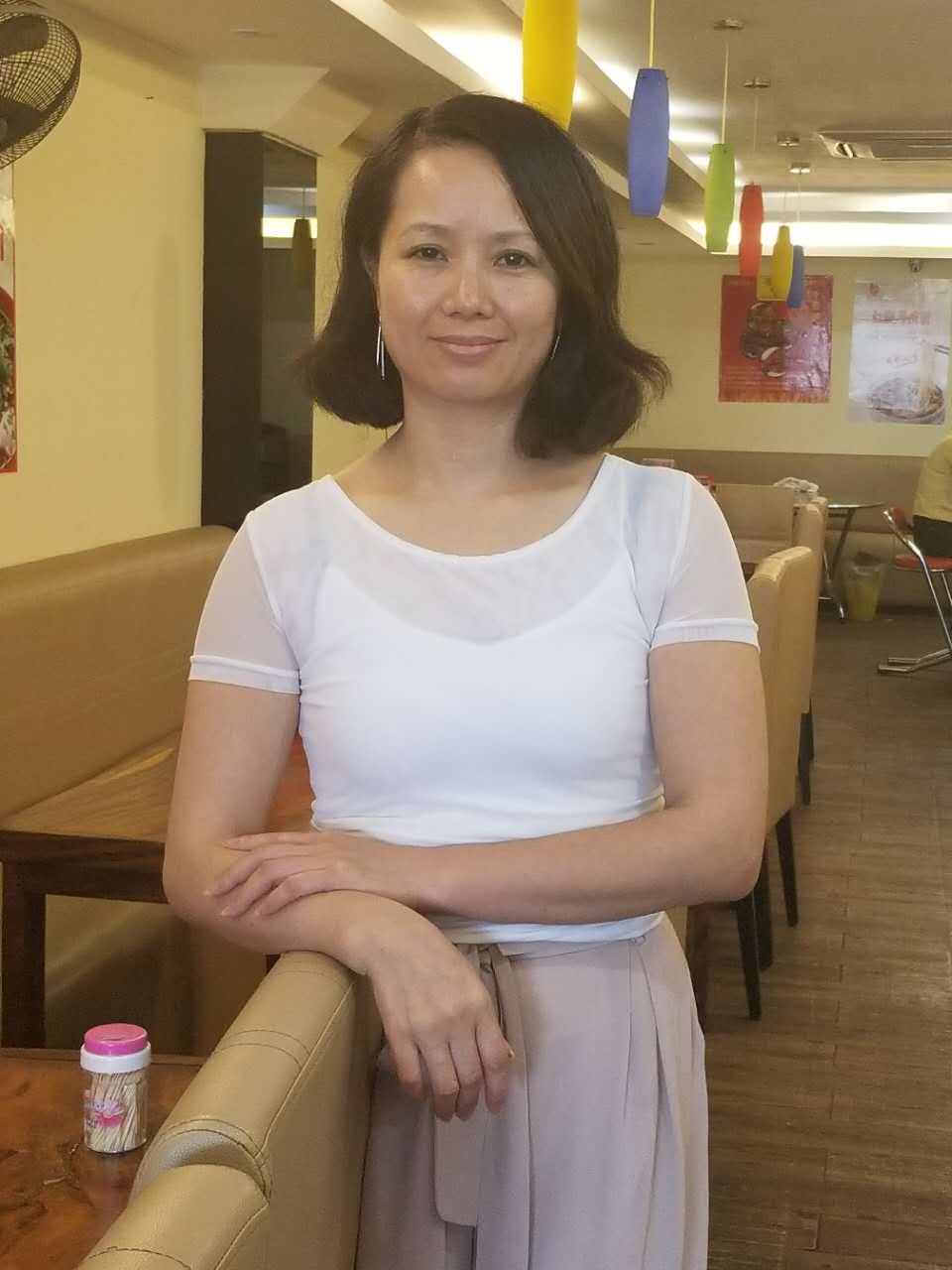 “中国牛肉粉面馆”东主胡女士旅居金边多年。