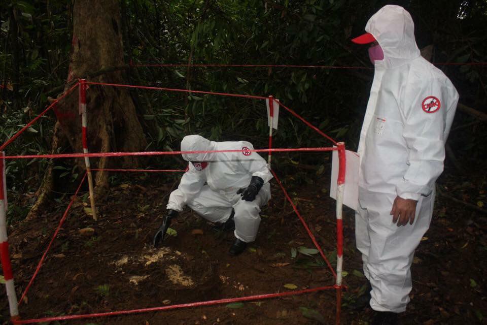 在拆弹工作进行前，当局將疏散周边居民。（图：柬埔寨星洲日报）