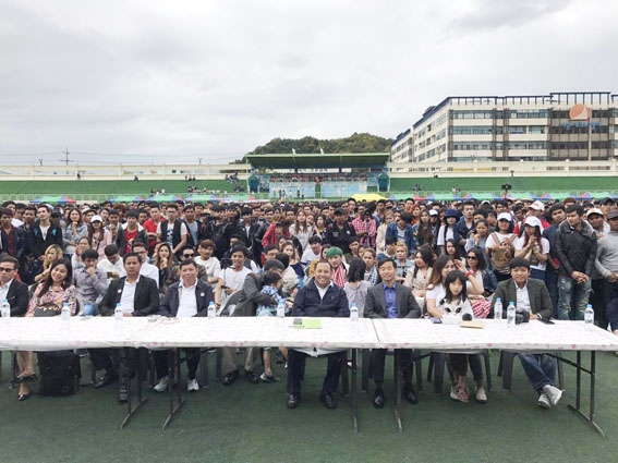 柬驻韩大使馆于韩国安山举办慈善募捐演唱会