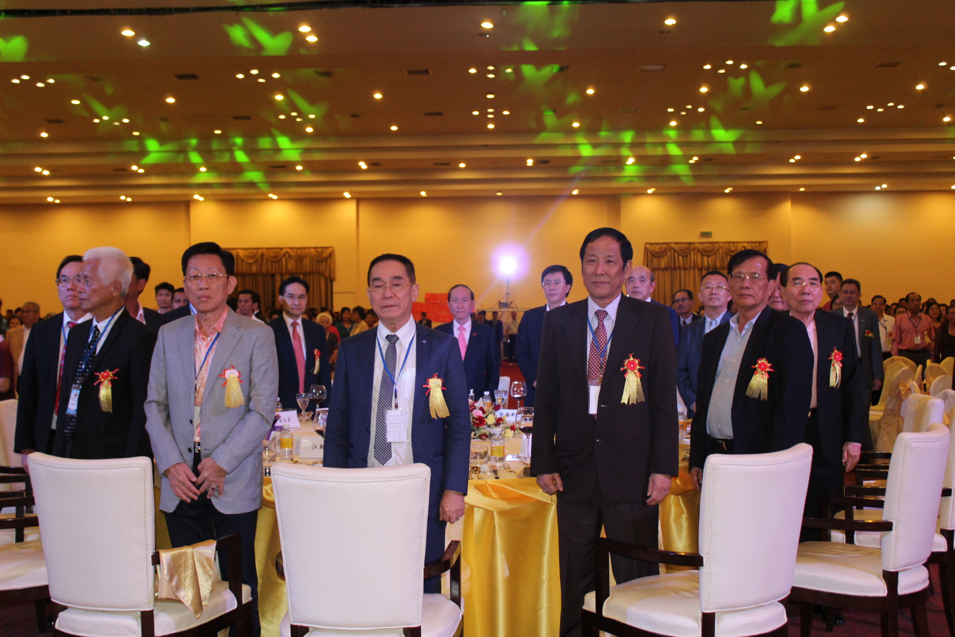 “世界柬埔寨华人联谊会”前晚举办欢送晚宴，两天活动也宣告圆满落幕。（图：柬埔寨星洲日报）