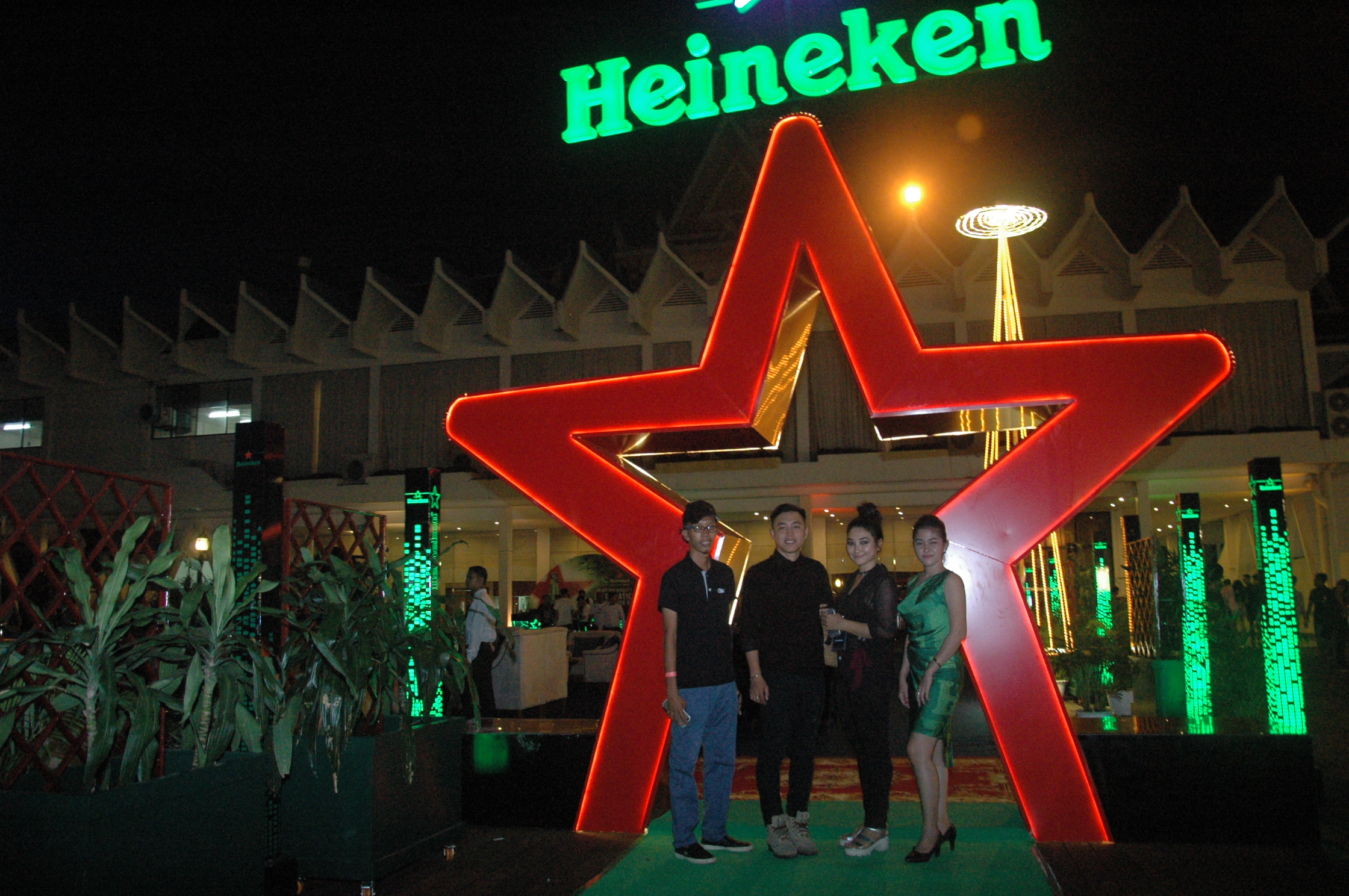 该音乐会卖出超过2500张门票。 （图：柬埔寨星洲日报）