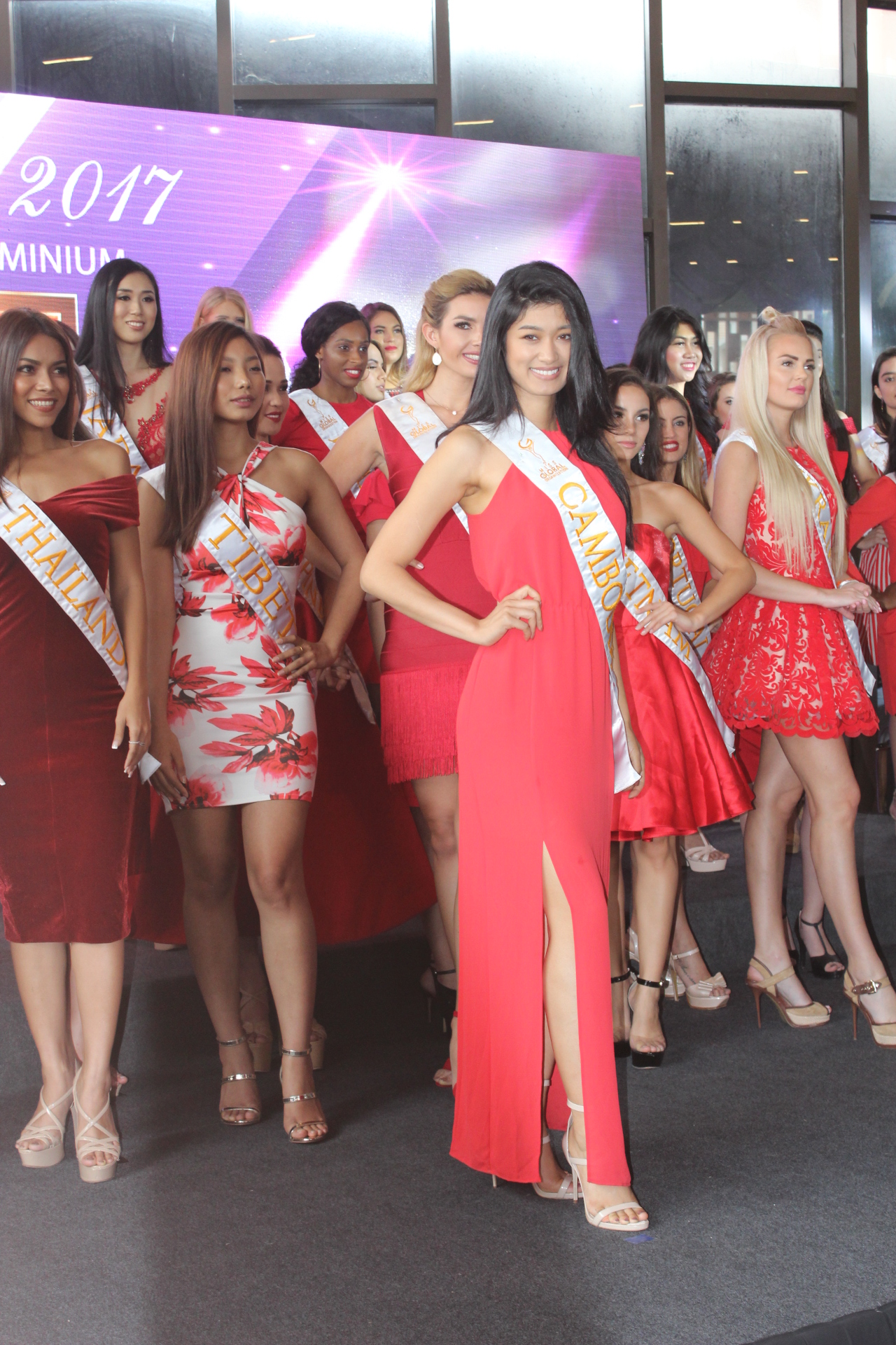 柬埔寨全球小姐瑶宝莉娜。