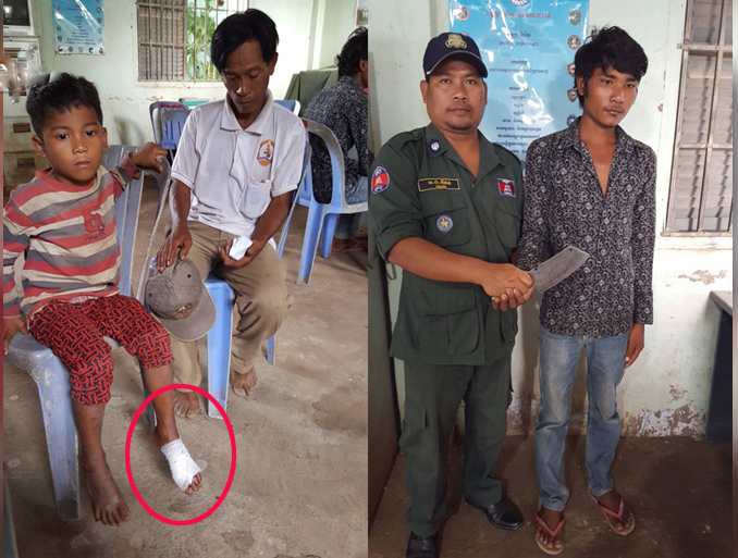 男子涉暴力而被逮捕。