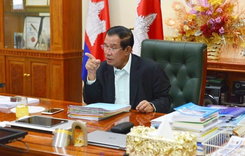 洪森对骇客制造关于其被暗杀假新闻作出强烈谴责。