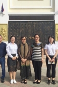 中国美术学院旗下国际教育学院代表团到访柬埔寨孔子学院