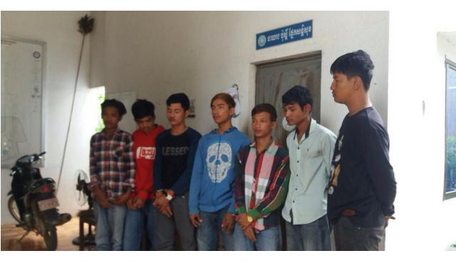 6名抢劫摩托车贼及一名赃物收购商被警方逮捕。