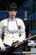 柬一美女为国争光两年蝉联韩国台球冠军
