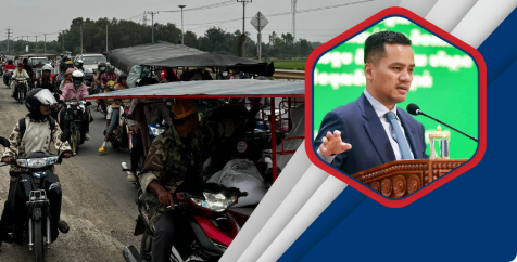 被迫撤离家园的柬埔寨难民人数已超19万人