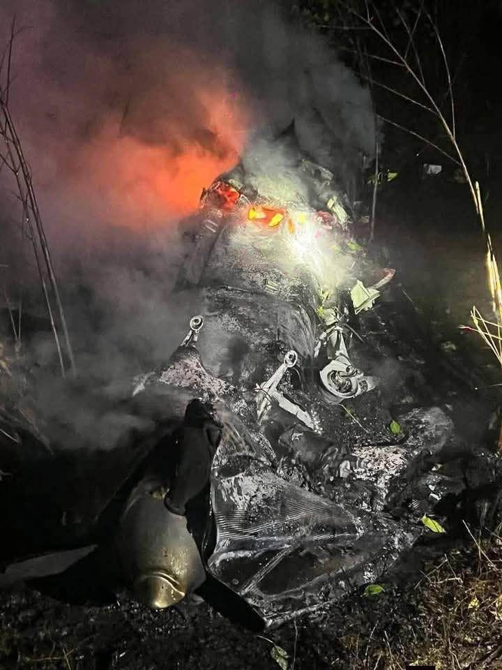 泰军大型无人机坠落波贝市