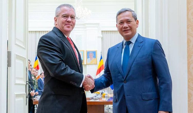 洪玛奈首相会见美国助理国务卿！