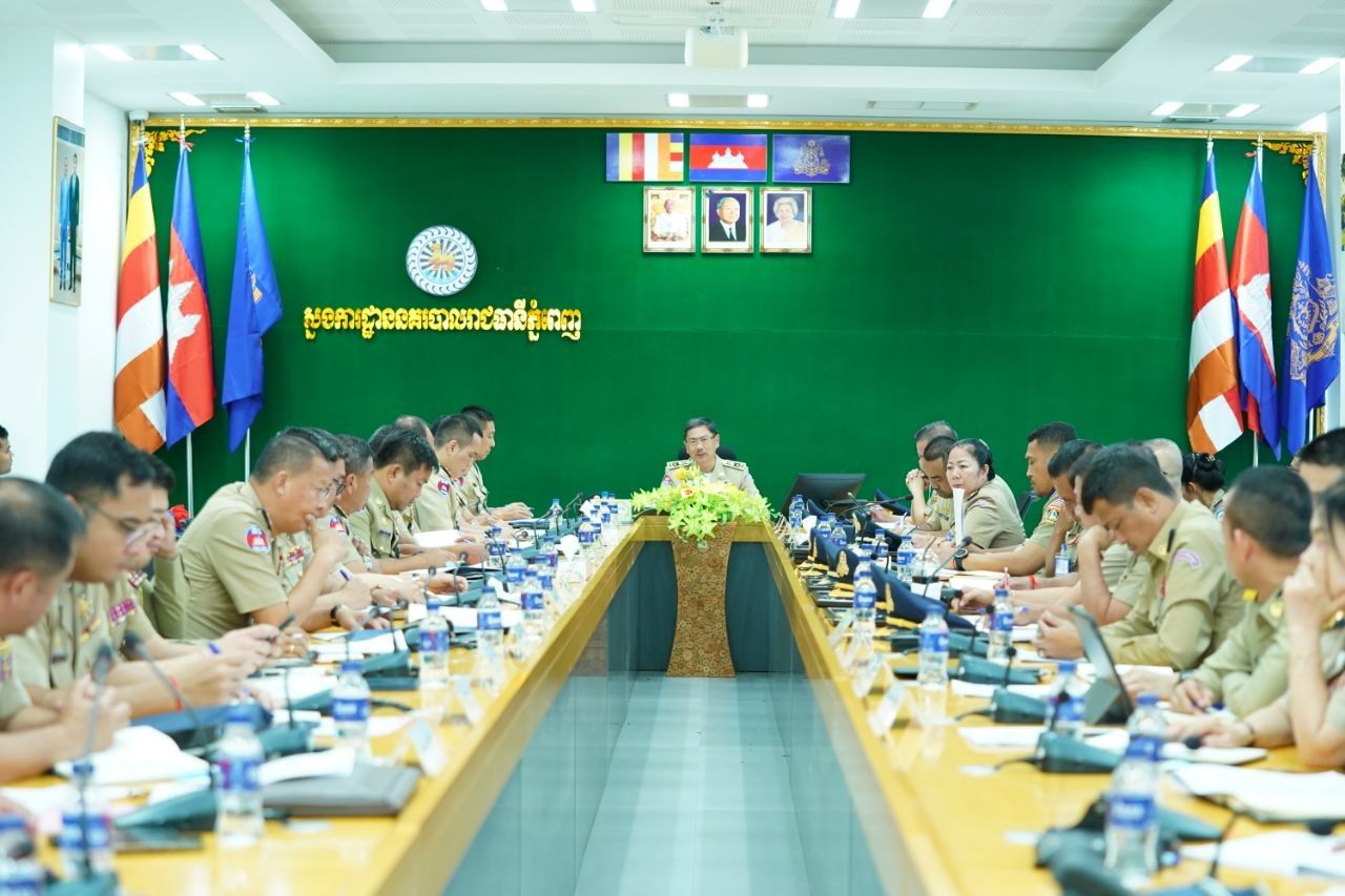 金边警方部署2026年柬新年安保工作