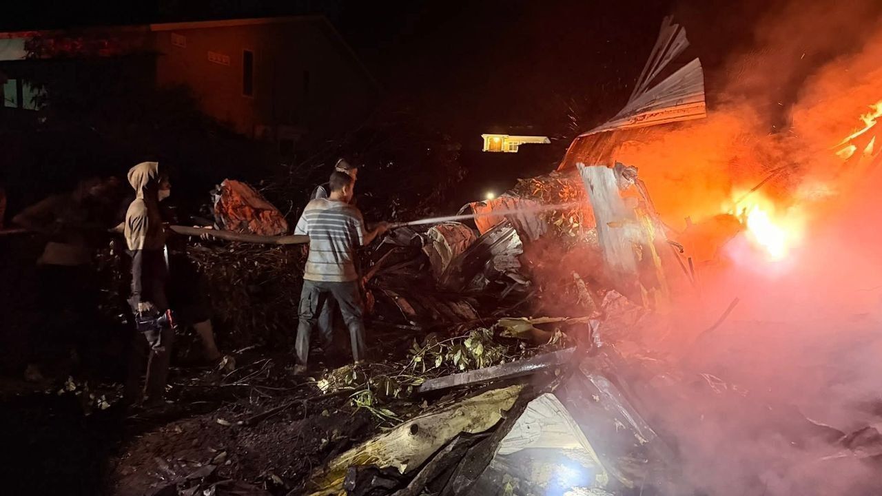 桔井省废品回收场发生火灾，损失超4万美元